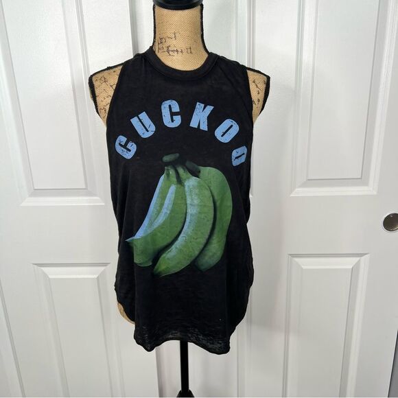 Sz M CHASER CUKOO BANANAS TANK TOP NWOT $50 MSRP - Picture 3 of 9